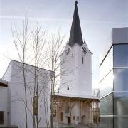ArchitektInnen / KünstlerInnen: Ernst Beneder, Anja Fischer<br>Projekt: Pfarrkirche Gallspach<br>Aufnahmedatum: 12/05<br>Format: 4x5'' C-Dia<br>Lieferformat: Dia-Duplikat, Scan 300 dpi<br>Bestell-Nummer: 12677/A<br>