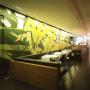 ArchitektInnen / KünstlerInnen: Frank und Erschen Architekten<br>Projekt: Restaurant Limes<br>Aufnahmedatum: 09/05<br>Format: 4x5'' C-Dia<br>Lieferformat: Dia-Duplikat, Scan 300 dpi<br>Bestell-Nummer: 12587/A<br>