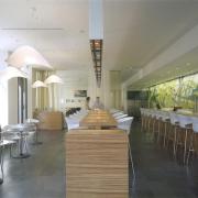 ArchitektInnen / KünstlerInnen: Frank und Erschen Architekten<br>Projekt: Restaurant Limes<br>Aufnahmedatum: 09/05<br>Format: 4x5'' C-Dia<br>Lieferformat: Dia-Duplikat, Scan 300 dpi<br>Bestell-Nummer: 12587/B<br>