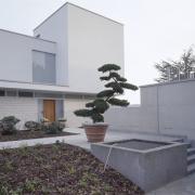 ArchitektInnen / KünstlerInnen: Wolfram Wöhr<br>Projekt: Einfamilienhaus E<br>Aufnahmedatum: 10/01<br>Format: 4x5'' C-Dia<br>Lieferformat: Dia-Duplikat, Scan 300 dpi<br>Bestell-Nummer: 10859/A<br>