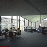 ArchitektInnen / KünstlerInnen: Herzog & de Meuron Architekten BSA/SIA/ETH<br>Projekt: Elsässer Tor<br>Aufnahmedatum: 06/06<br>Format: 4x5'' C-Dia<br>Lieferformat: Dia-Duplikat, Scan 300 dpi<br>Bestell-Nummer: 12781/C<br>